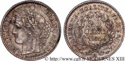 20 centimes Cérès, IIe République 1851 Paris F.146/7