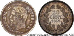 20 centimes Napoléon III, tête nue 1853 Paris F.148/1