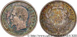 20 centimes Napoléon III, tête nue 1853 Paris F.148/1