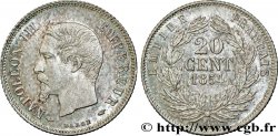 20 centimes Napoléon III, tête nue 1854 Paris F.148/2