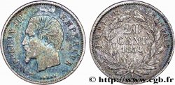 20 centimes Napoléon III, tête nue 1854 Paris F.148/2