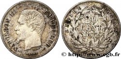 20 centimes Napoléon III, tête nue 1855 Paris F.148/3