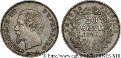 20 centimes Napoléon III, tête nue 1856 Lyon F.148/6