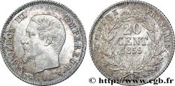 20 centimes Napoléon III, tête nue 1859 Paris F.148/12
