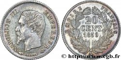 20 centimes Napoléon III, tête nue 1859 Paris F.148/12