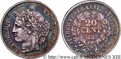 20 centimes Cérès, IIe République 1850 Paris F.146/2