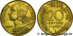 20 centimes Marianne 1963 Paris F.156/3
