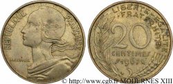 20 centimes Marianne 1967 Paris F.156/7 SUP55