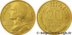 20 centimes Marianne 1967 Paris F.156/7 TTB54