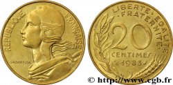 20 centimes Marianne 1983 Pessac F.156/23