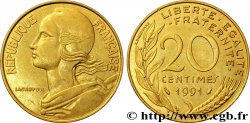 20 centimes Marianne 1991 Pessac F.156/31