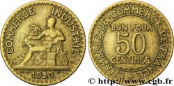 50 centimes Chambres de Commerce 1923 Paris F.191/5