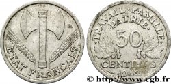 50 centimes Francisque, lourde 1942 F.195/2