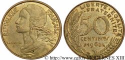 50 centimes Marianne, col à 4 plis 1962 Paris F.197/3