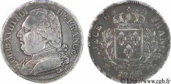 5 francs Louis XVIII, buste habillé 1814  Toulouse F.308/9 TB35