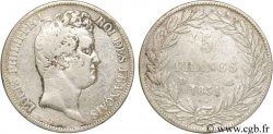 5 francs type Tiolier avec le I, tranche en creux 1831 Lyon F.315/17 TB17