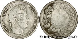 5 francs Ier type Domard, tranche en relief 1831 Lille F.320/13