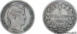 5 francs Ier type Domard, tranche en relief 1831 Lille F.320/13