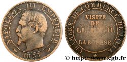 Module de cinq centimes, Visite impériale à Lille les 23 et 24 septembre 1853 1853 Lille VG.3367 