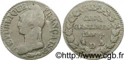 Cinq centimes Dupré, grand module 1797 Lyon F.115/22