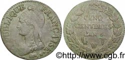 Cinq centimes Dupré, grand module 1797 Lille F.115/31