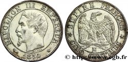 Cinq centimes Napoléon III, tête nue 1854 Marseille F.116/14