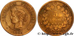 5 centimes Cérès 1893 Paris F.118/35