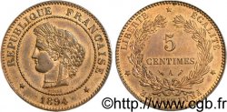 5 centimes Cérès 1894 Paris F.118/36