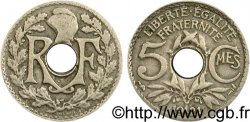 5 centimes Lindauer, petit module 1921 Paris F.122/3 TB20