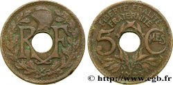 5 centimes Lindauer, petit module 1923 Poissy F.122/7