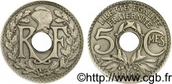 5 centimes Lindauer, petit module, axe décalé 1920 Paris F.122/2 var.