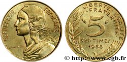 5 centimes Marianne 1988 Pessac F.125/24