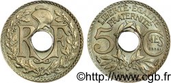 Essai de 5 centimes Lindauer maillechort 1938 F.123A/1