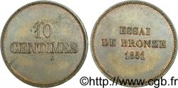 Essai de 10 centimes en bronze 1851  VG.3294  SUP58