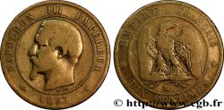 Dix centimes Napoléon III, tête nue 1857 Marseille F.133/45