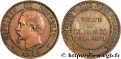 Module de dix centimes, Visite impériale à Lille les 23 et 24 septembre 1853 1853 Lille VG.3365