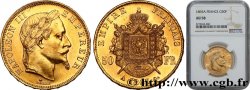 50 francs or Napoléon III, tête laurée 1865 Paris F.548/5