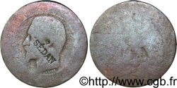 Dix centimes Napoléon III, tête nue, contremarqué SEDAN n.d.  F.133/ var. AB4