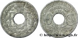 10 centimes Lindauer en zinc, Cmes souligné et millésime sans points 1941 F.140/1 var.