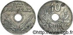 10 centimes État français, petit module 1943 Paris F.142/2