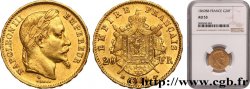 20 francs or Napoléon III, tête laurée 1869 Strasbourg F.532/21
