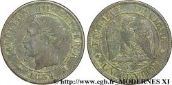 Un centime Napoléon III, tête nue 1854 Bordeaux F.102/13 TB35