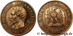 Deux centimes Napoléon III, tête nue 1855 Paris F.107/20 TTB40