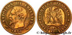 Deux centimes Napoléon III, tête nue 1856 Strasbourg F.107/40