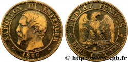 Deux centimes Napoléon III, tête nue 1856 Marseille F.107/42