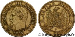 Deux centimes Napoléon III, tête nue 1857 Paris F.107/44