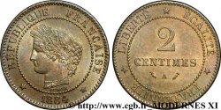 2 centimes Cérès 1884 Paris F.109/9 SUP55