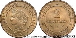 2 centimes Cérès 1895 Paris F.109/21 SPL63