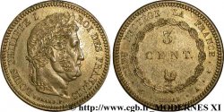Essai de 3 centimes au coq n.d. Paris VG.2807  SUP