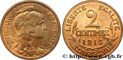 2 centimes Daniel-Dupuis 1916 Paris F.110/18 SUP58